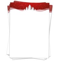 Weihnachts-Motivpapier 'Weihnachtsduft' – A4, 20 Blatt, Einseitig Bedruckt – Für Drucker & Zum Handschreiben, Made In Germany