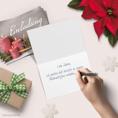 Klappkarten Weihnachten