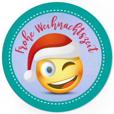 48 Weihnachtsaufkleber FROHE WEIHNACHTSZEIT / rund, ca. 4cm / Weihnachen / Adventskalender / Advent / Geschenke / Verpackung / Deko / Geschenkaufkleber  / Set