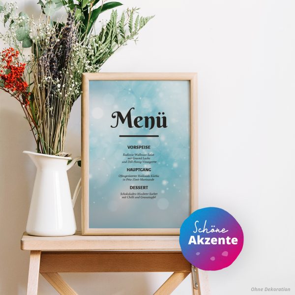 10 Briefpapier und Briefumschlag SET | Blau Hellblau Türkis Wolken | Papier und Umschlag mit Design-Motiv bedruckt | 90 g/m² – Bild 4