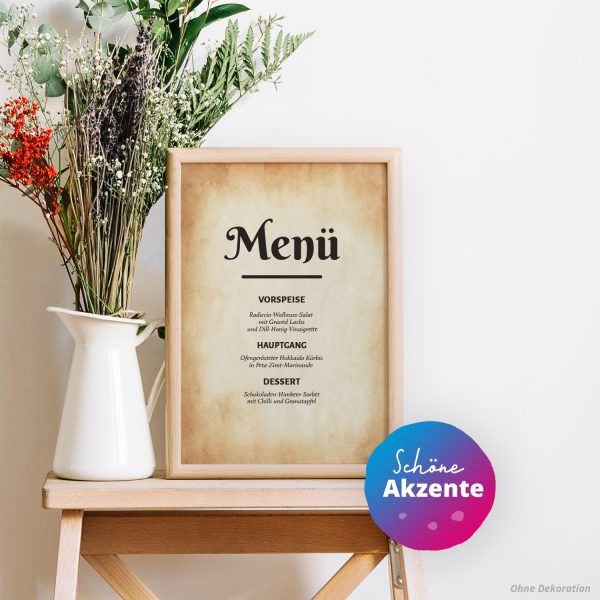 10 Briefpapier und Briefumschlag SET | Vintage Shabby Chic Retro Braun Beige | Papier und Umschlag mit Design-Motiv bedruckt | 90 g/m² – Bild 4