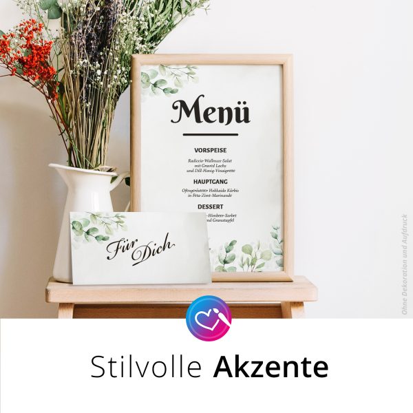10 Briefpapier und Briefumschlag SET | Aquarell Modern edel | Papier und Umschlag mit Design-Motiv bedruckt | 90 g/m² – Bild 6