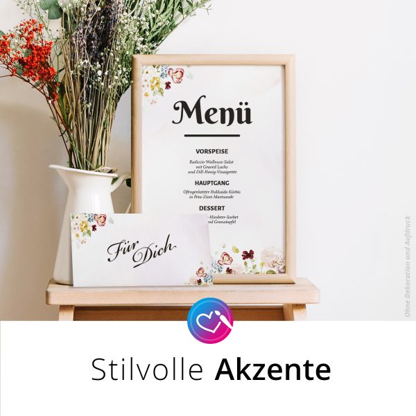 10 Briefpapier und Briefumschlag SET | Aquarell Modern edel | Papier und Umschlag mit Design-Motiv bedruckt | 90 g/m² – Bild 6